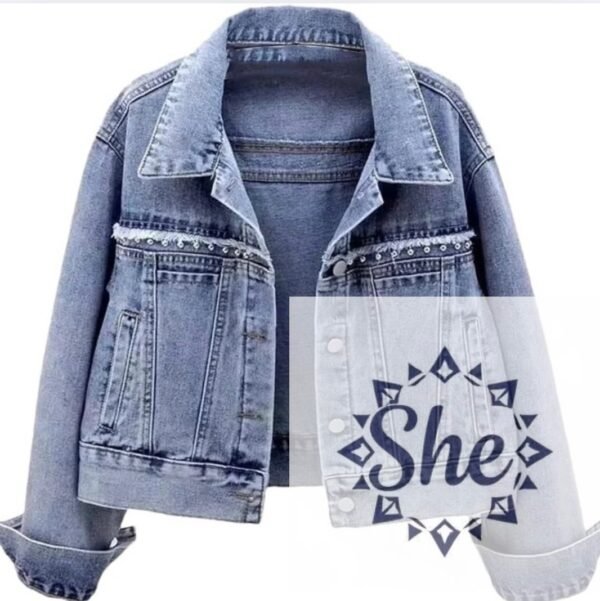 DENIM ROCKING  JACKET - Image 3